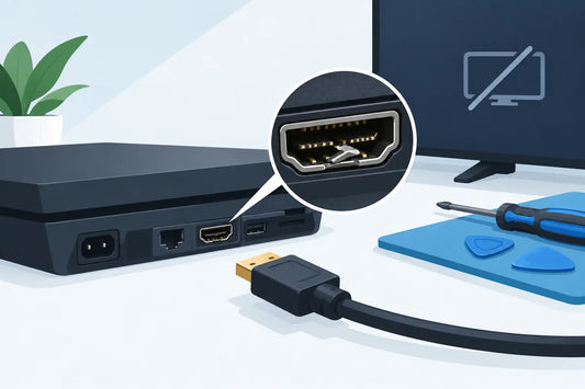 Console HDMI Repair Example: What Failed?
