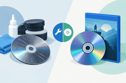 Disc Repair vs Replacement for Damaged Games