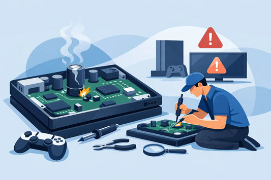 Console Capacitor Failure: Signs and Repair