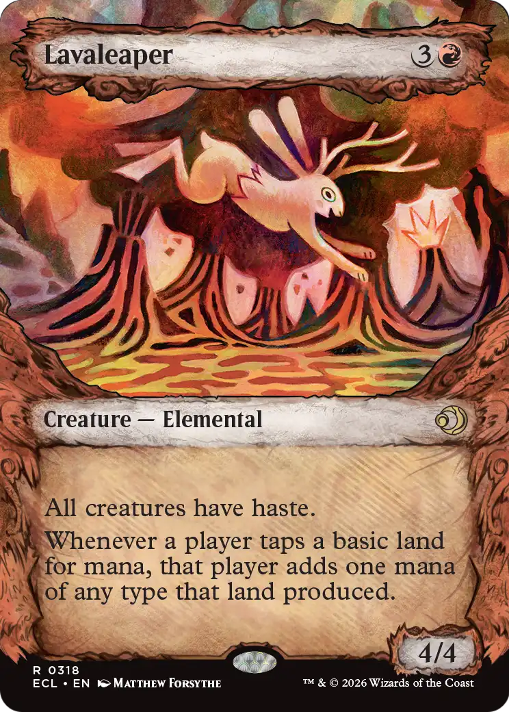Lavaleaper (318) - BORDERLESS - NM - front