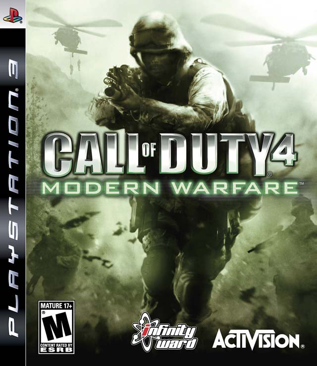 Call of Duty 4 Modern Warfare - front