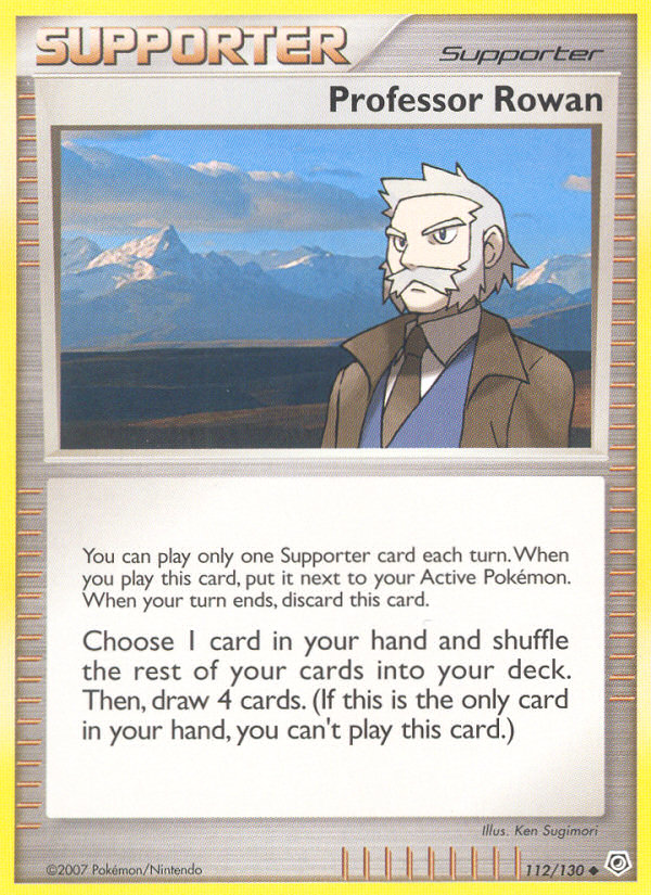 Professor Rowan - 112/130 - NM - front