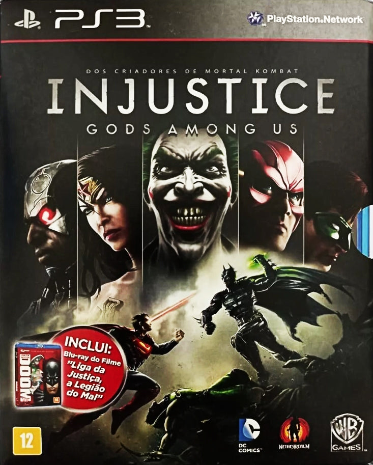Injustice: Gods Among Us - front