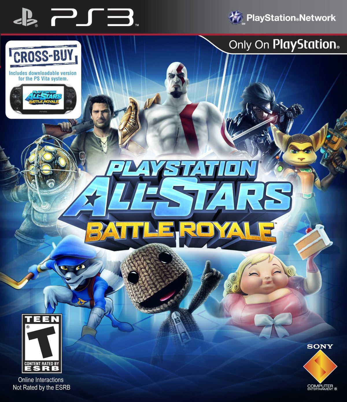 Playstation All-Stars Battle Royale - front