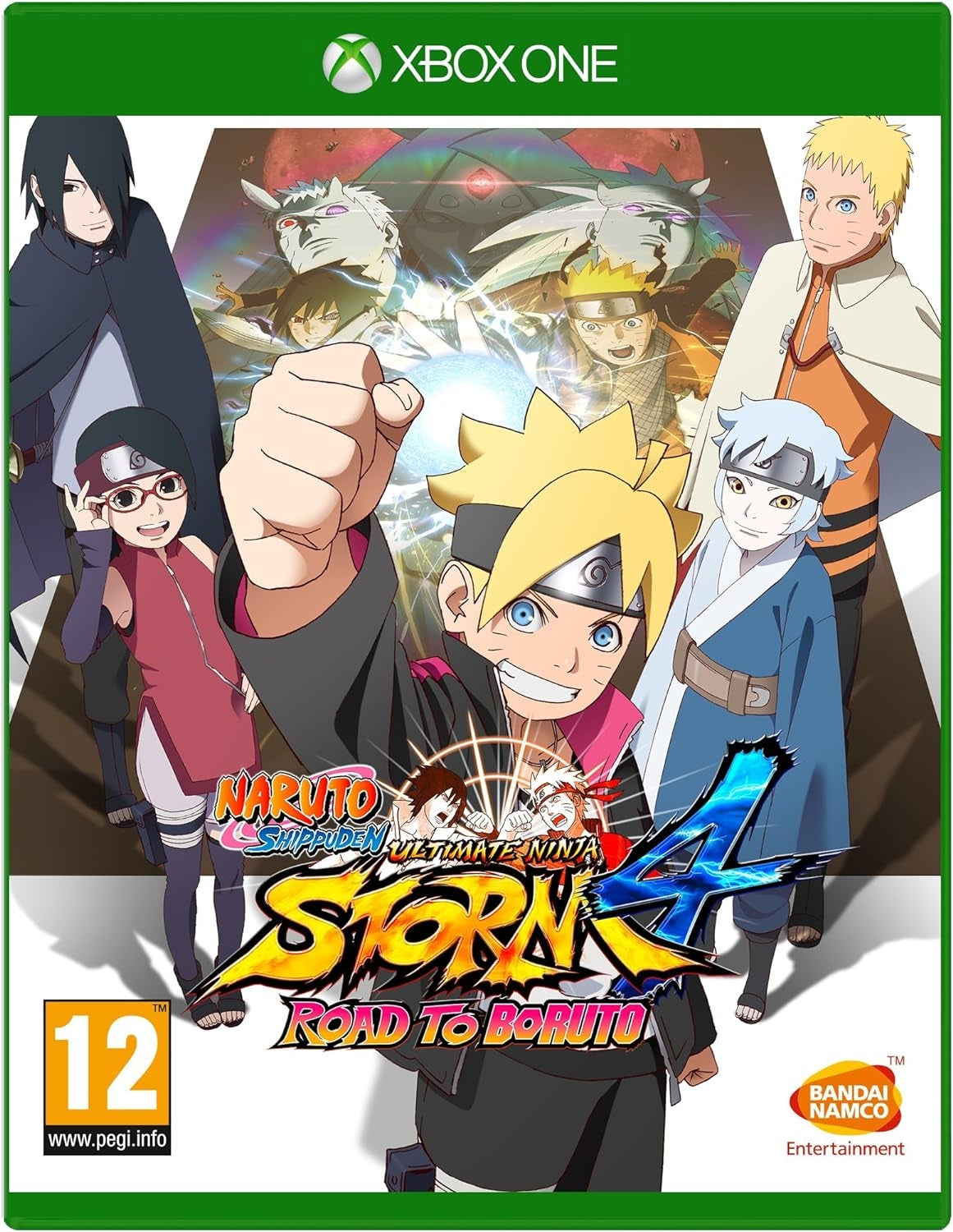 Naruto Shippuden Ultimate Ninja Storm 4 Road to Boruto - front