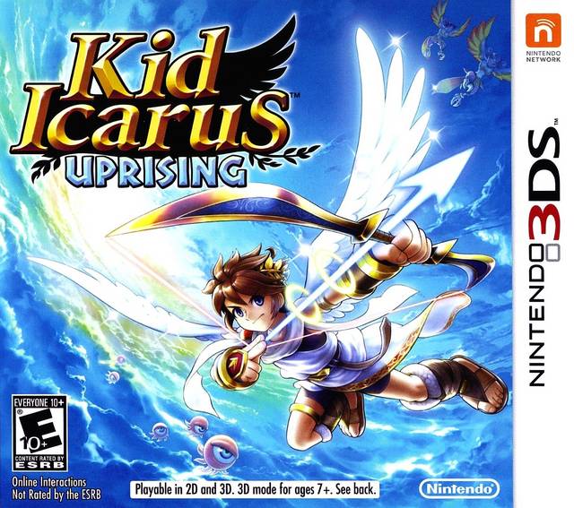 Kid Icarus Uprising - front