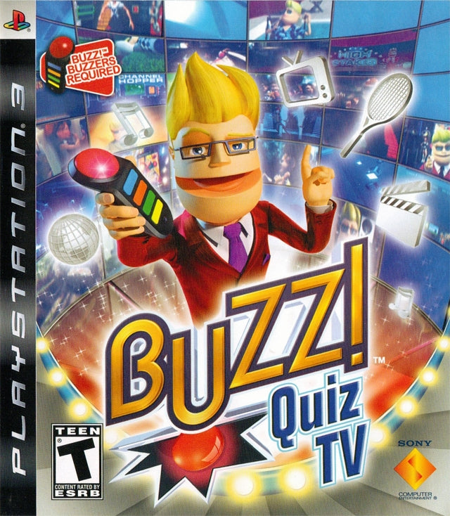 Buzz! Quiz TV - front