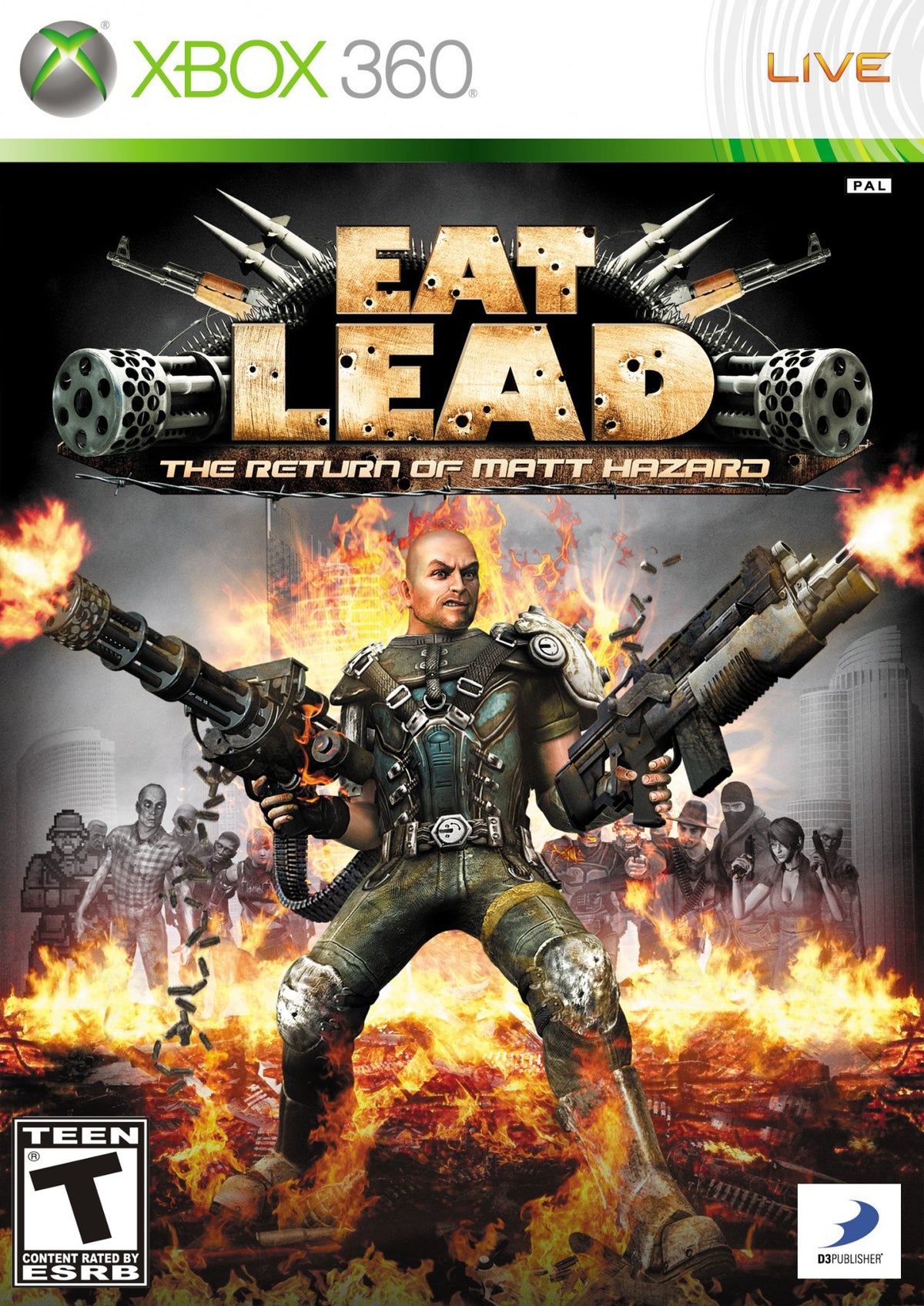 Eat Lead: The Return of Matt Hazard - front