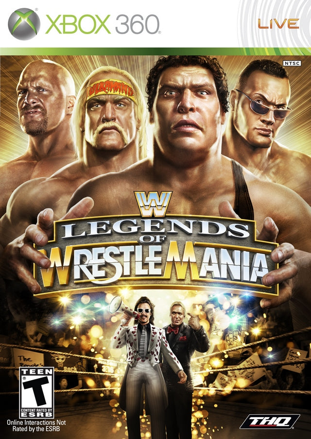 WWE Legends of WrestleMania - front