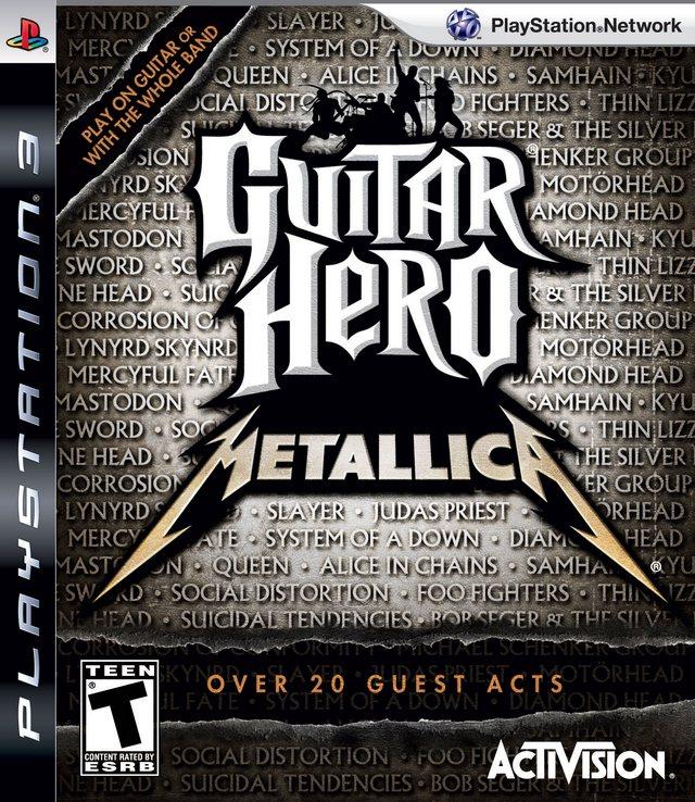 Guitar Hero: Metallica - front
