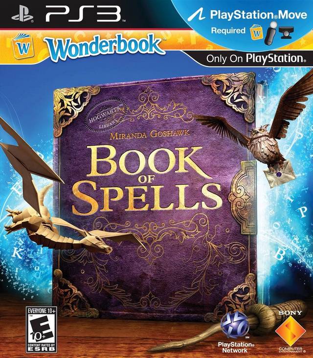 Wonderbook: Book of Spells - front
