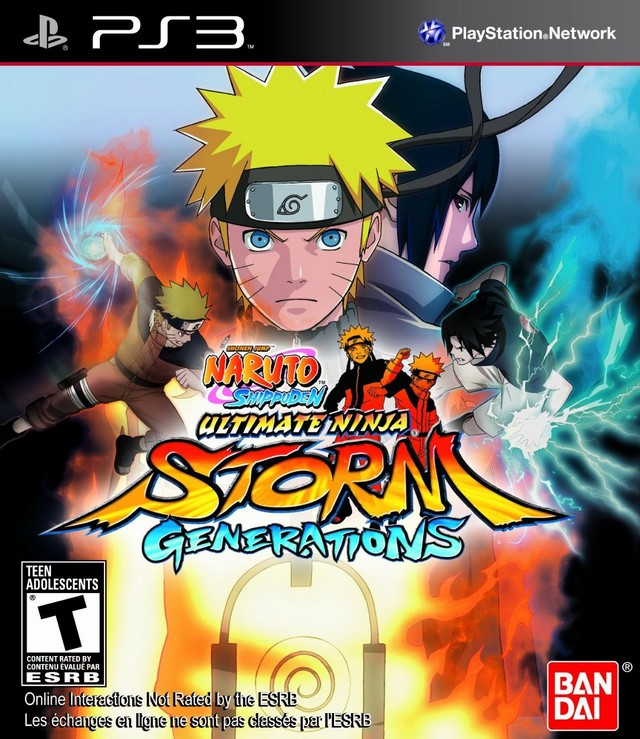 Naruto Shippuden Ultimate Ninja Storm Generations - front