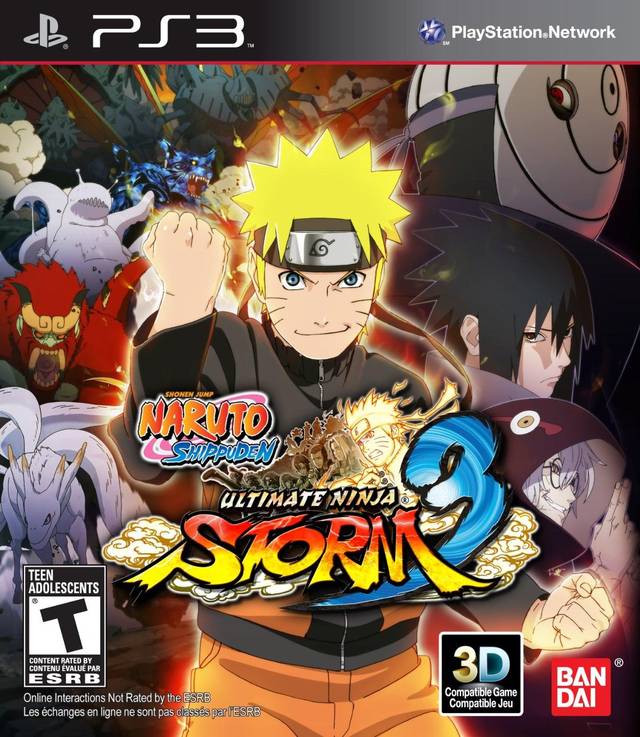 Naruto Shippuden Ultimate Ninja Storm 3 - front