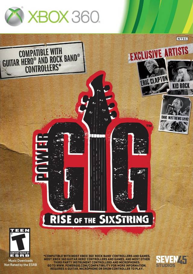 Power Gig: Rise of the SixString - front