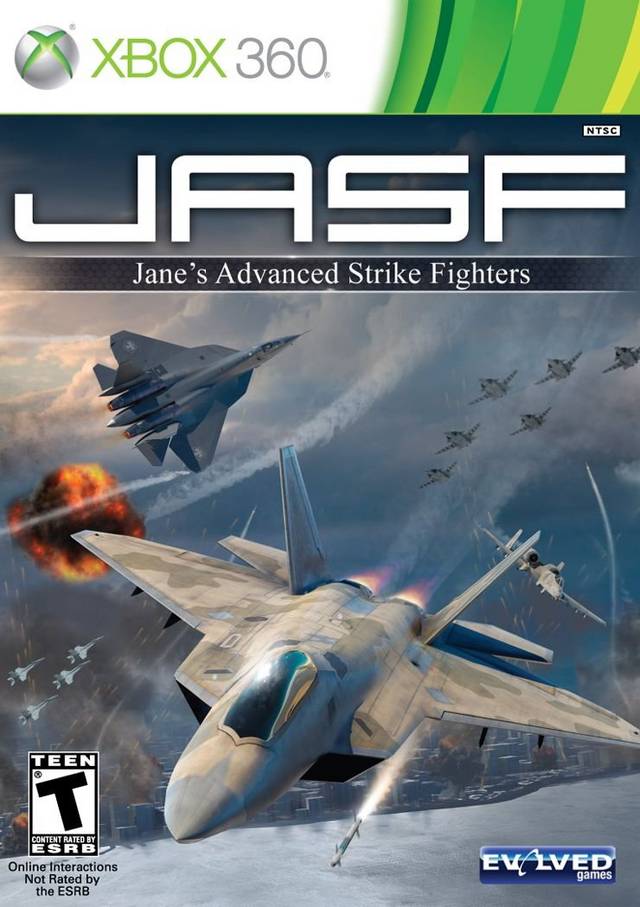 Jane's Advance Strike Fighters - front