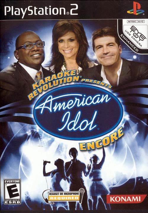 Karaoke Revolution American Idol Encore - front