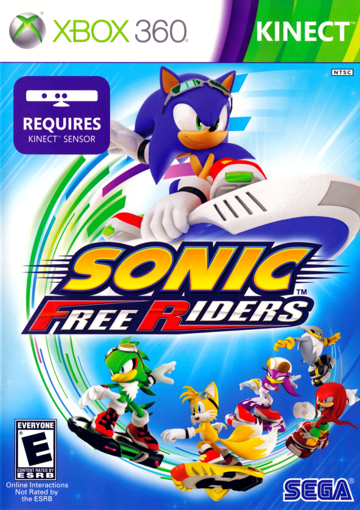 Sonic Free Riders - front