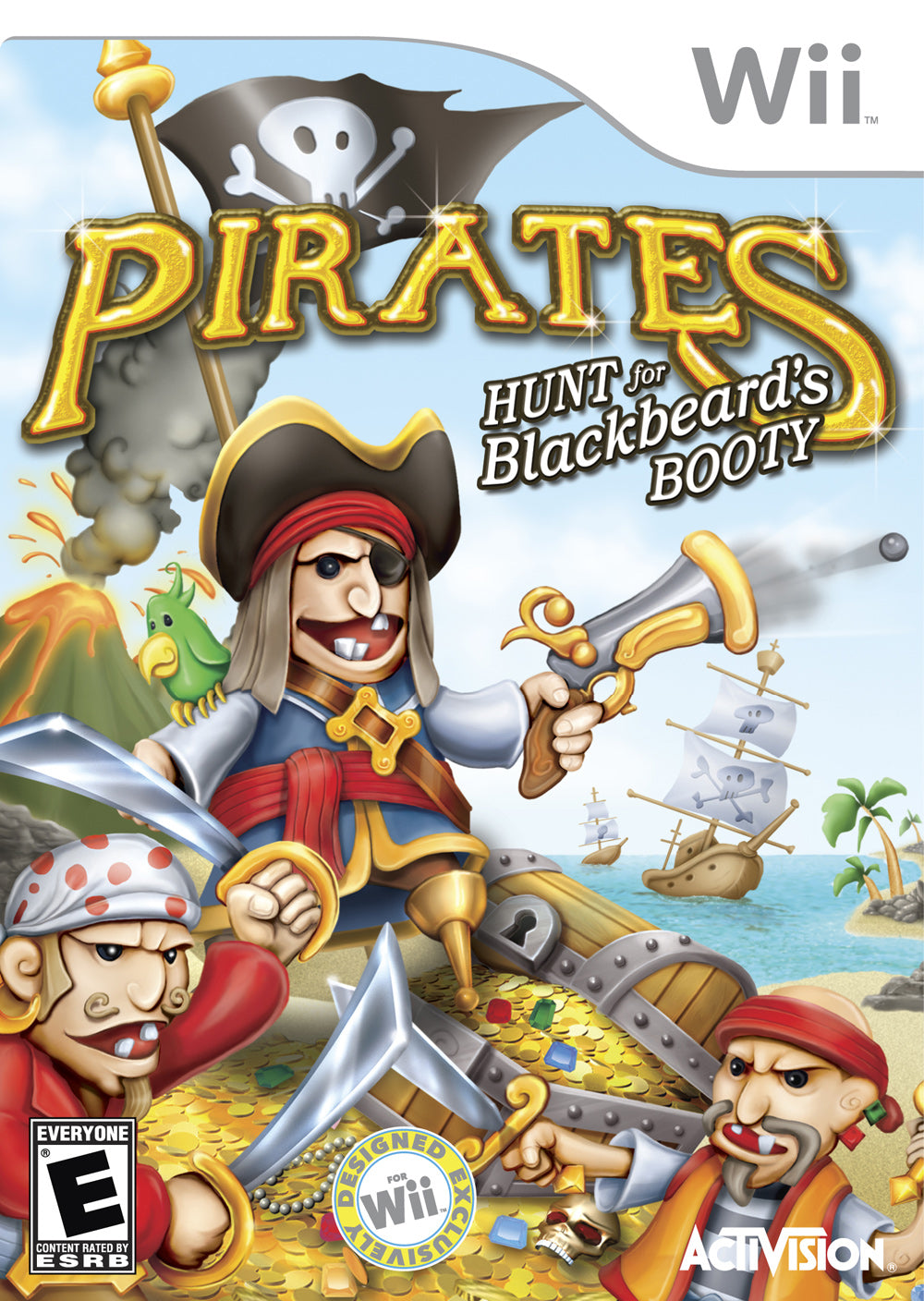 Pirates: Hunt for Blackbeard's Booty - front