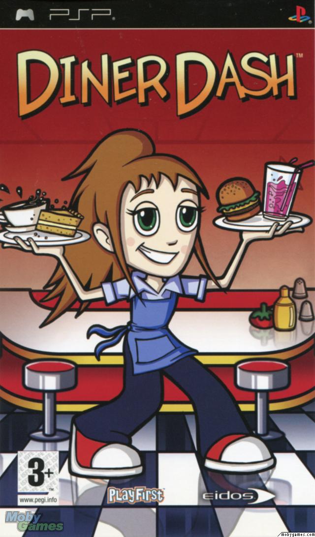 Diner Dash Sizzle and Serve - front
