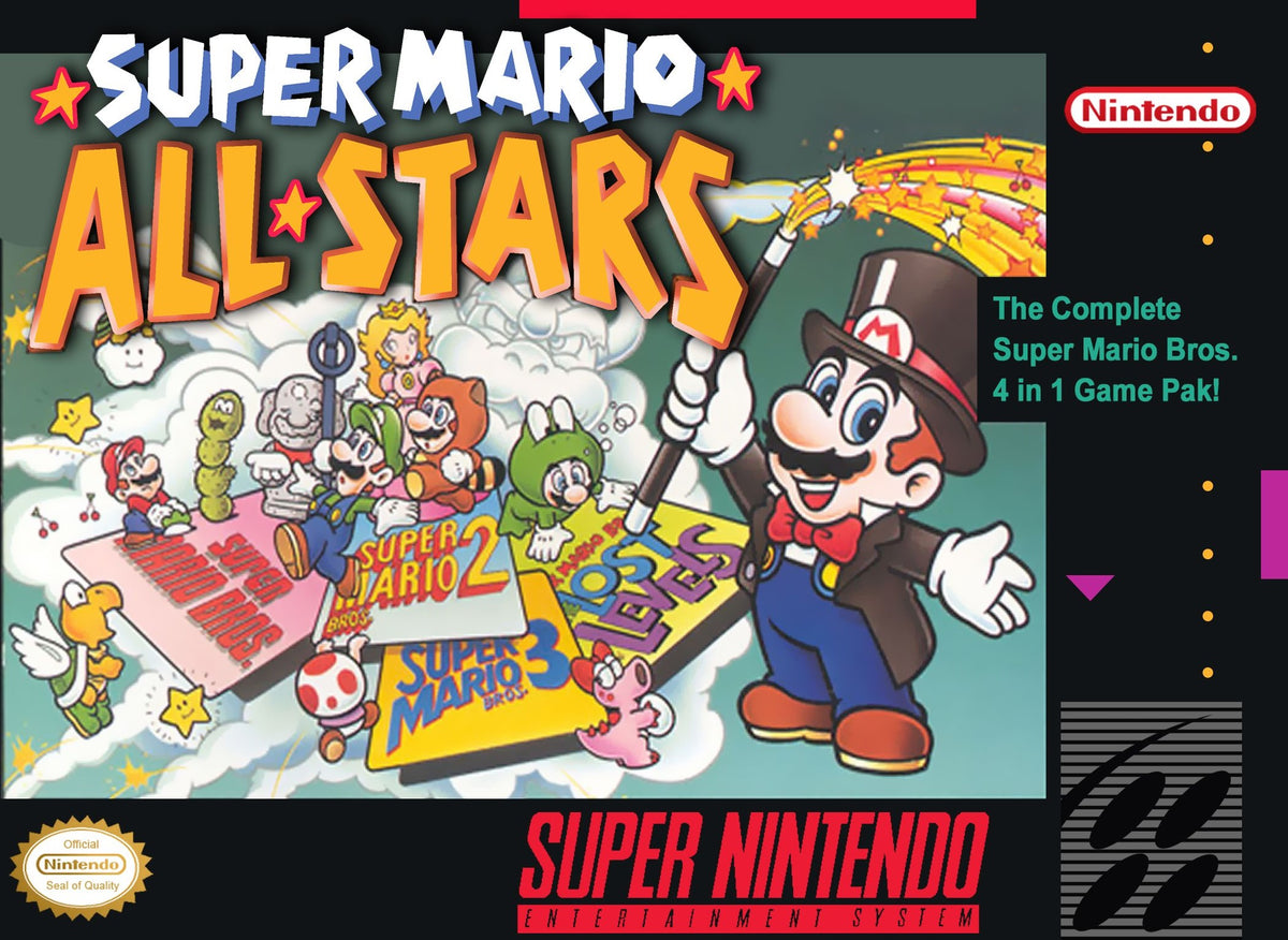 Super Mario All-Stars - front