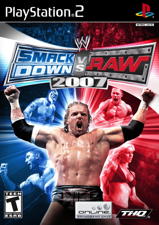 WWE Smackdown vs. Raw 2007 - front