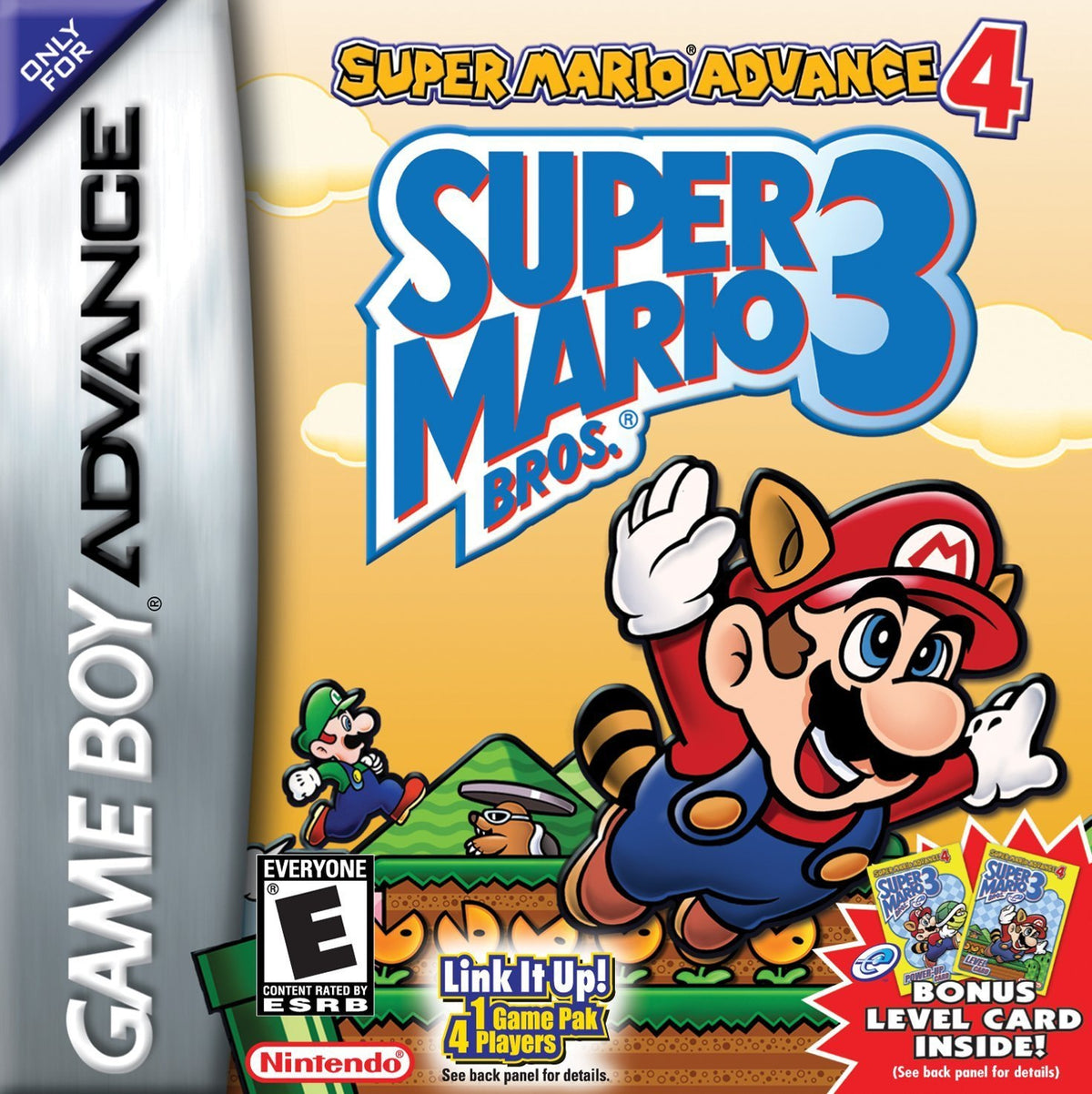 Super Mario Advance 4: Super Mario Bros. 3 - front