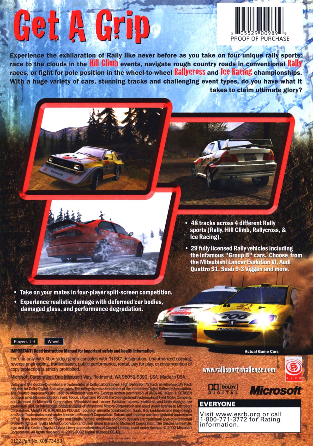 Ralli Sport Challenge - back