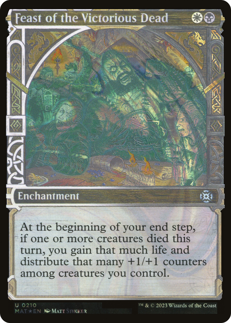 Feast of the Victorious Dead (210) - SHOWCASE (Foil) - LP - front