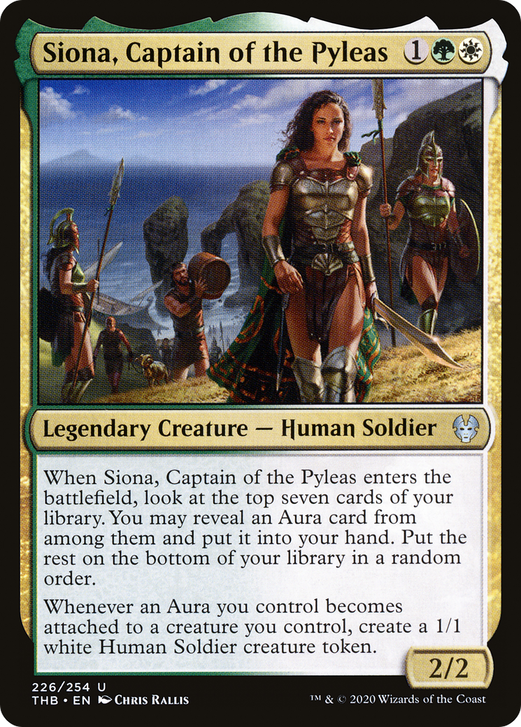 Siona, Captain of the Pyleas (226) - LP - front