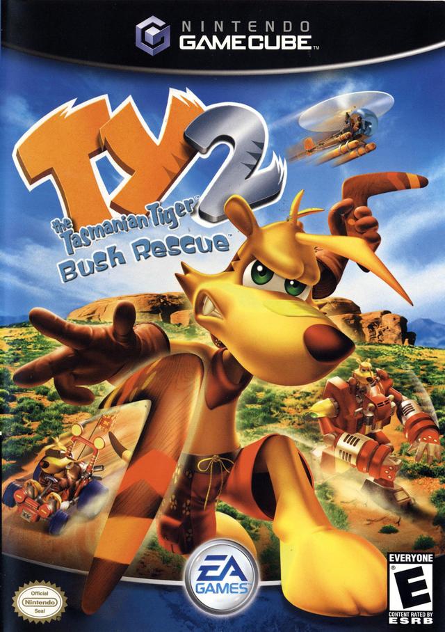Ty the Tasmanian Tiger 2 Bush Rescue - front