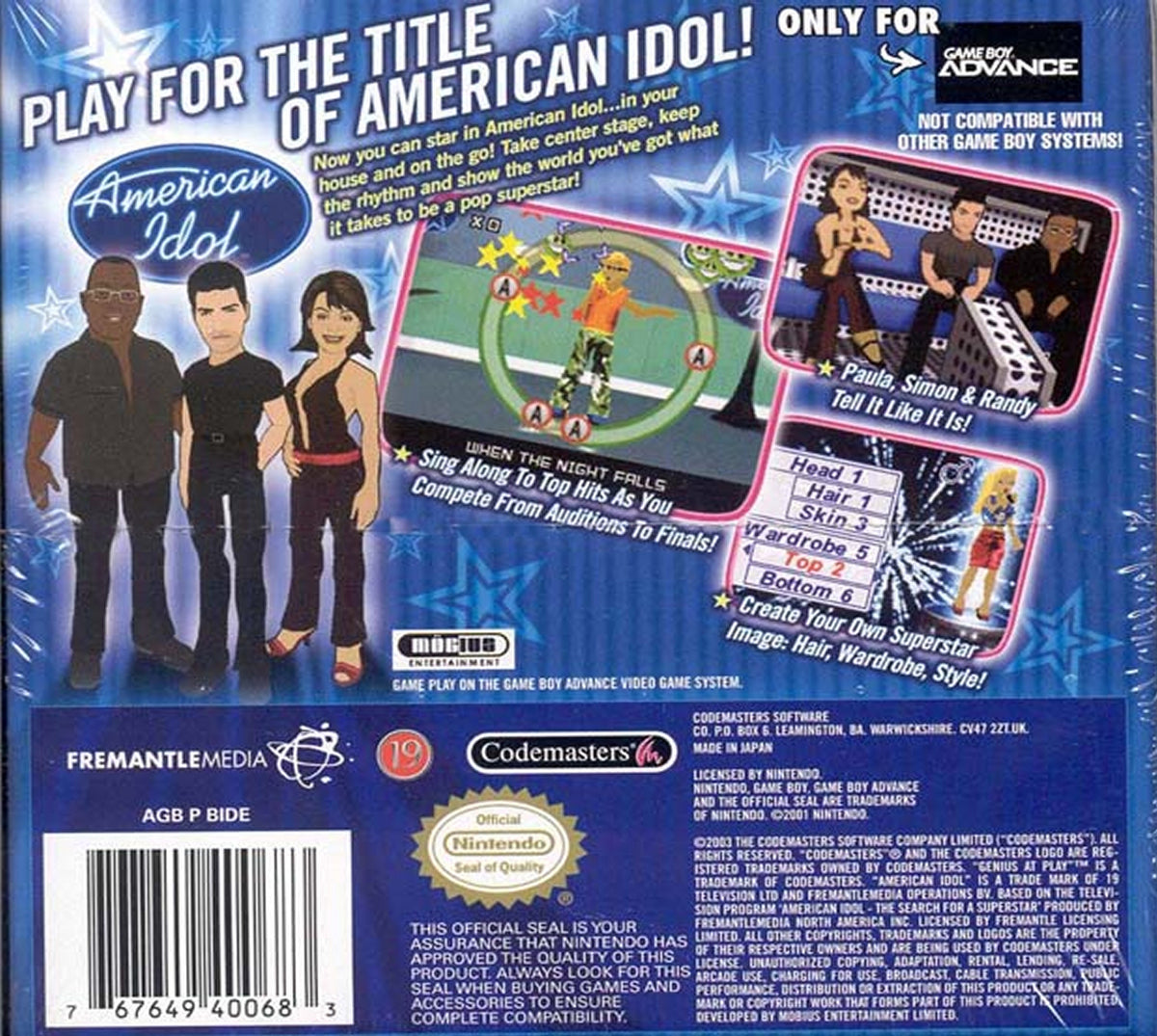 American Idol - back