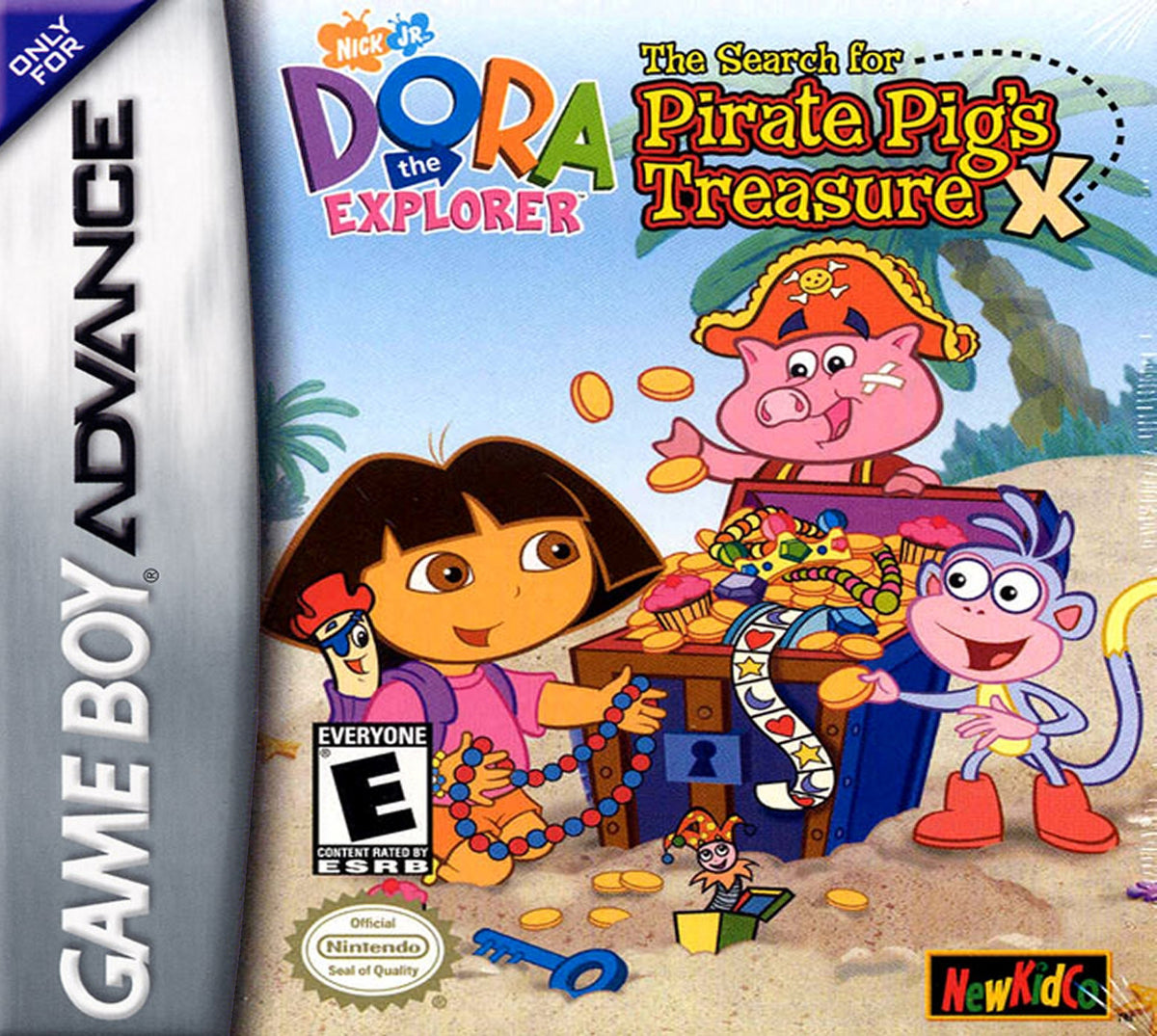Dora the Explorer: The Hunt for Pirate Pig's Treasure - front
