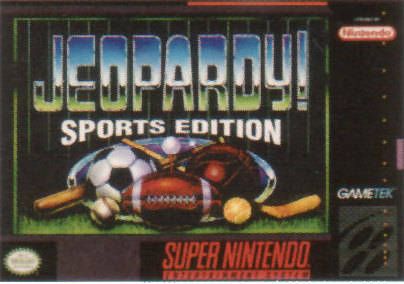 Jeopardy Sports Edition - front