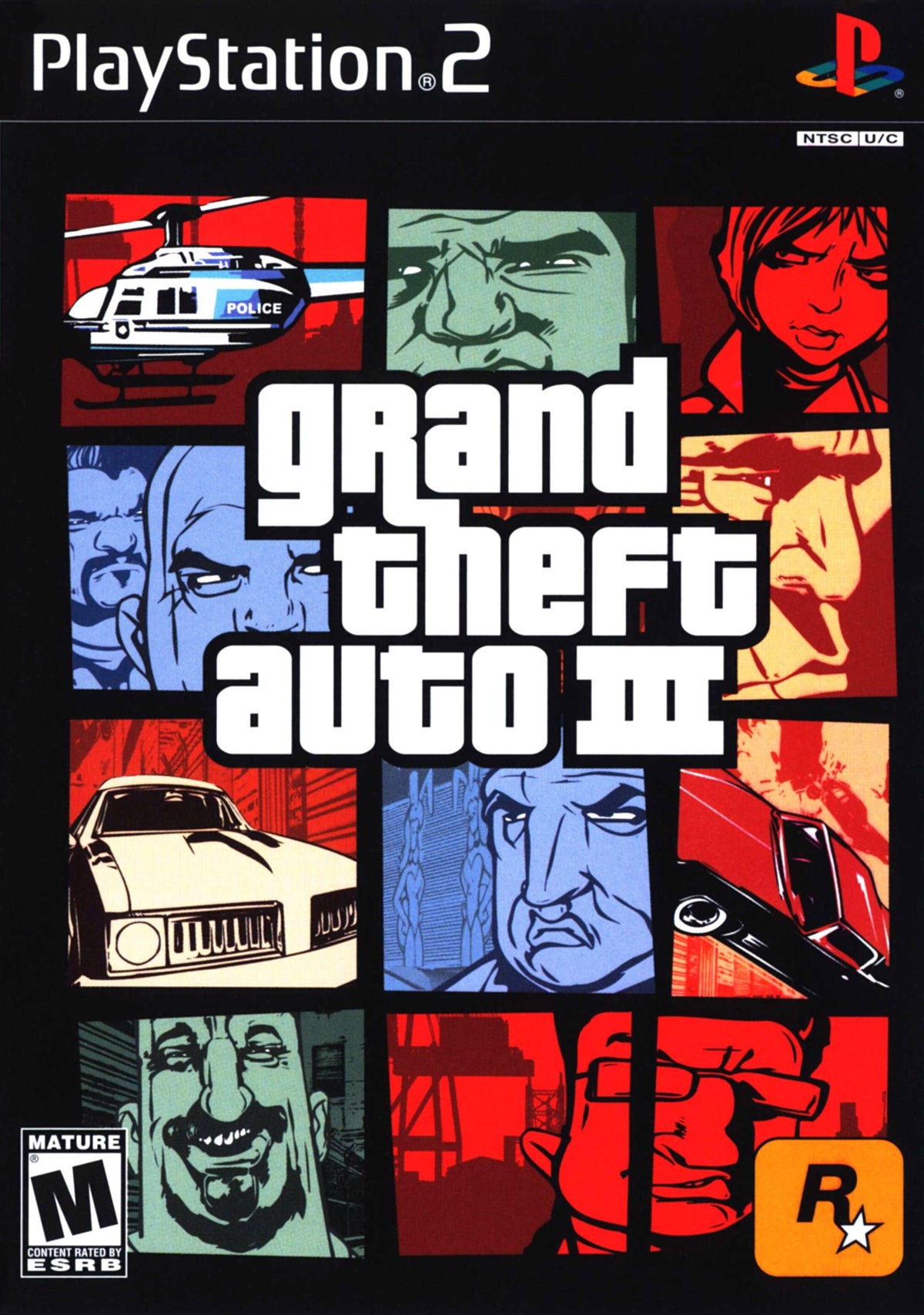 Grand Theft Auto III - front
