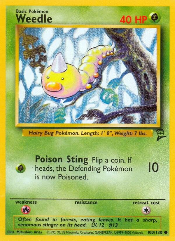Weedle - 100/130 - NM - front