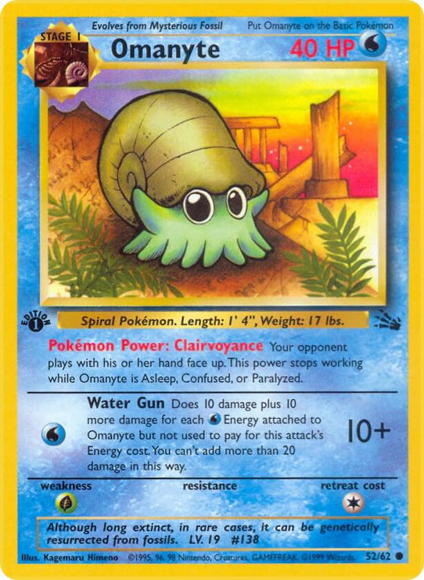 Omanyte - 52/62 (Unlimited) - LP - front