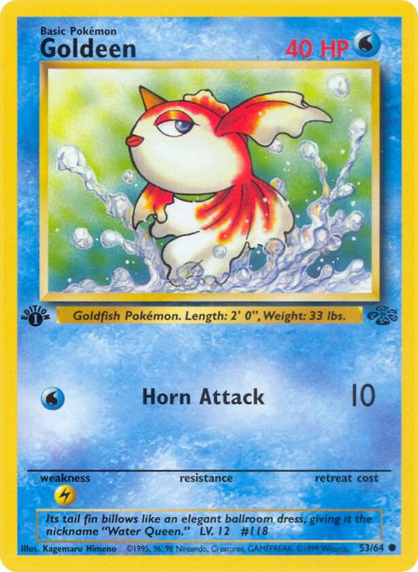 Goldeen - 53/64 (Unlimited) - NM - front