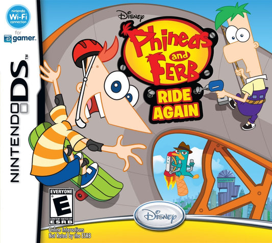Phineas and Ferb Ride Again - front