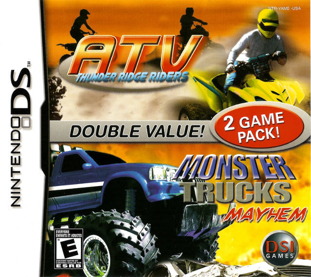 ATV Thunder Ridge Riders and Monster Truck Mayhem - front