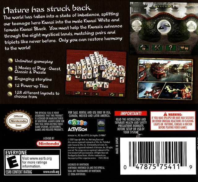 Mahjong Quest: Expeditions - back