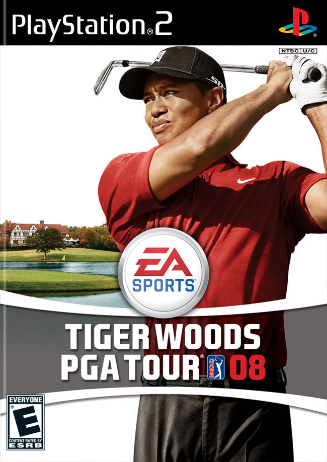 Tiger Woods PGA Tour 08 - front