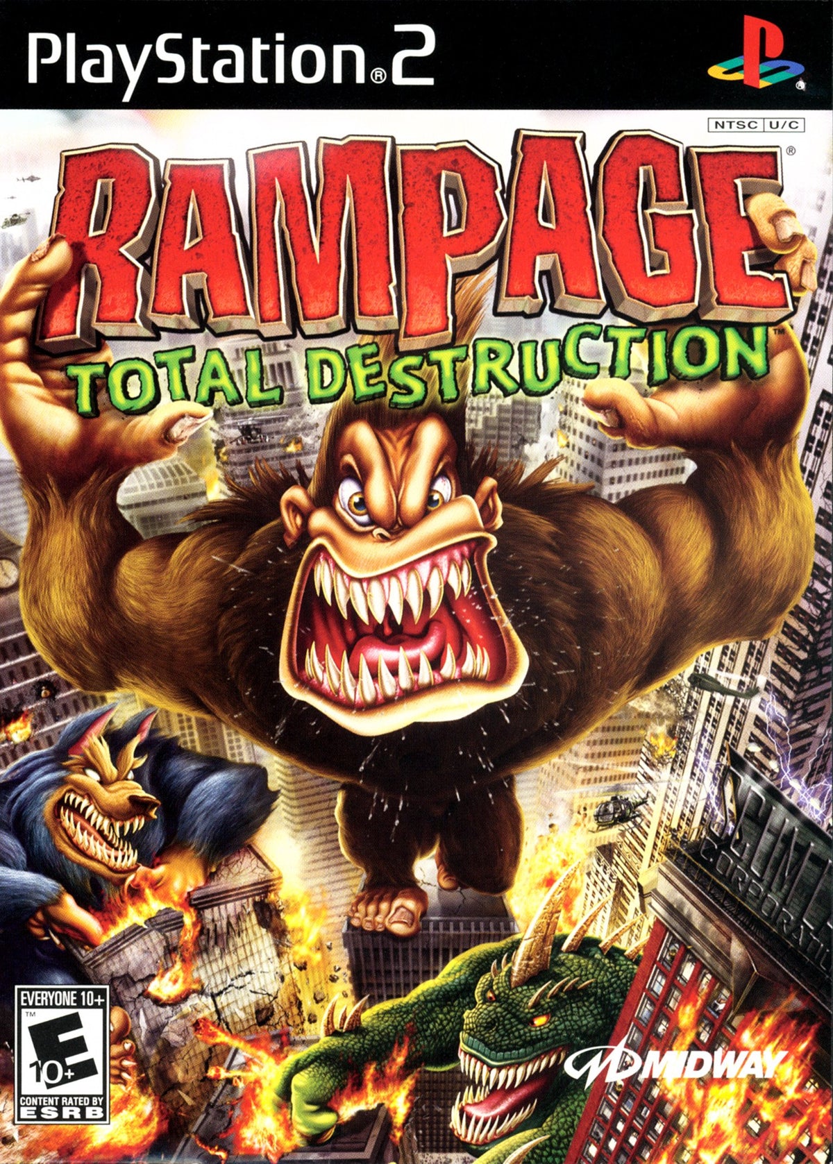 Rampage Total Destruction - front