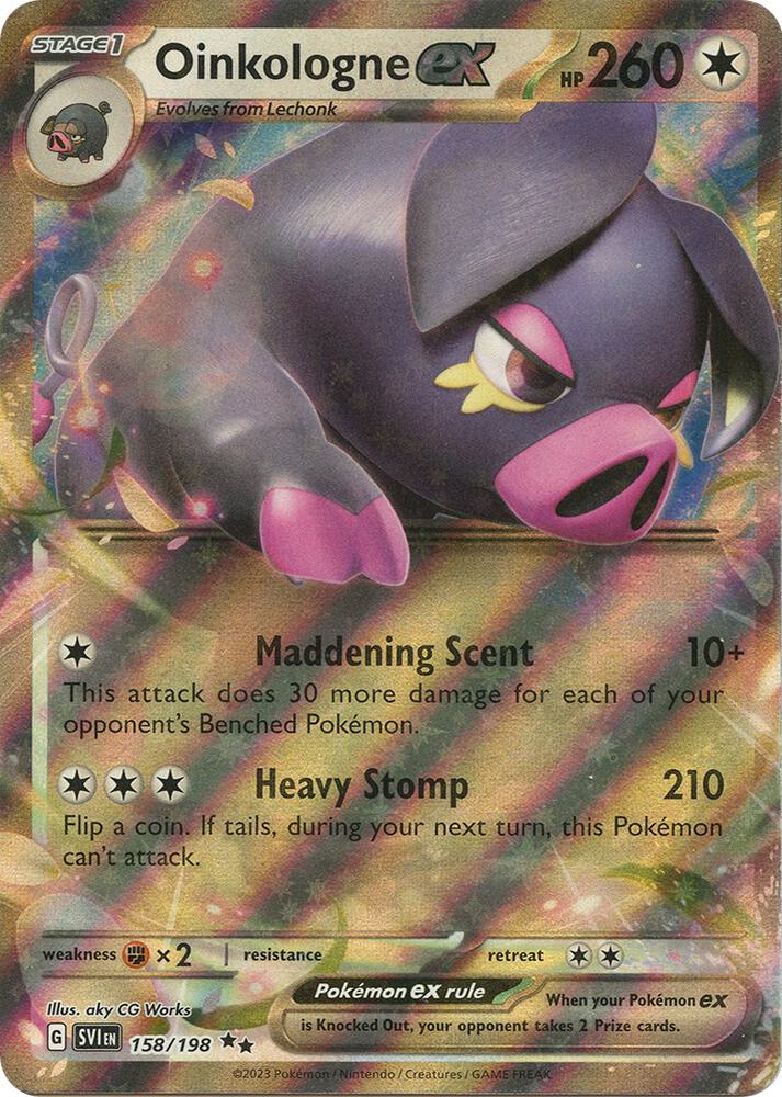 Oinkologne ex - 158/198 (Holofoil) - NM - front