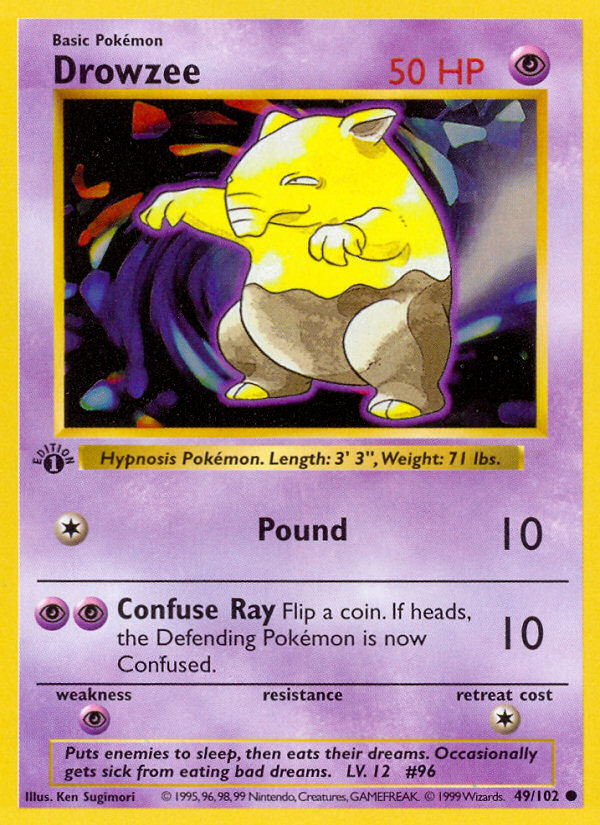 Drowzee - 049/102 - NM - front