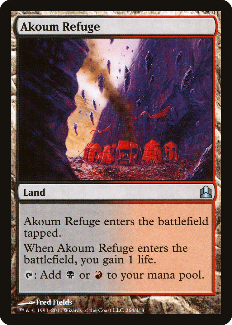 Akoum Refuge (264) - LP - front