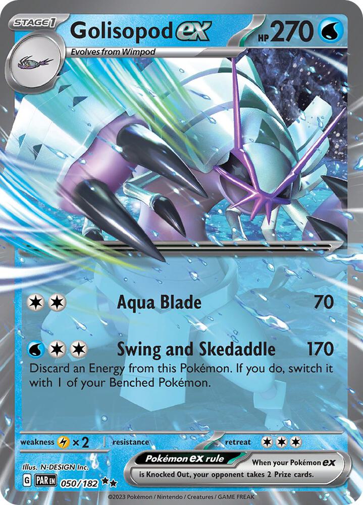 Golisopod ex - 050/182 (Holofoil) - NM - front