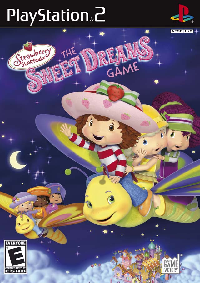 Strawberry Shortcake The Sweet Dreams Game - front