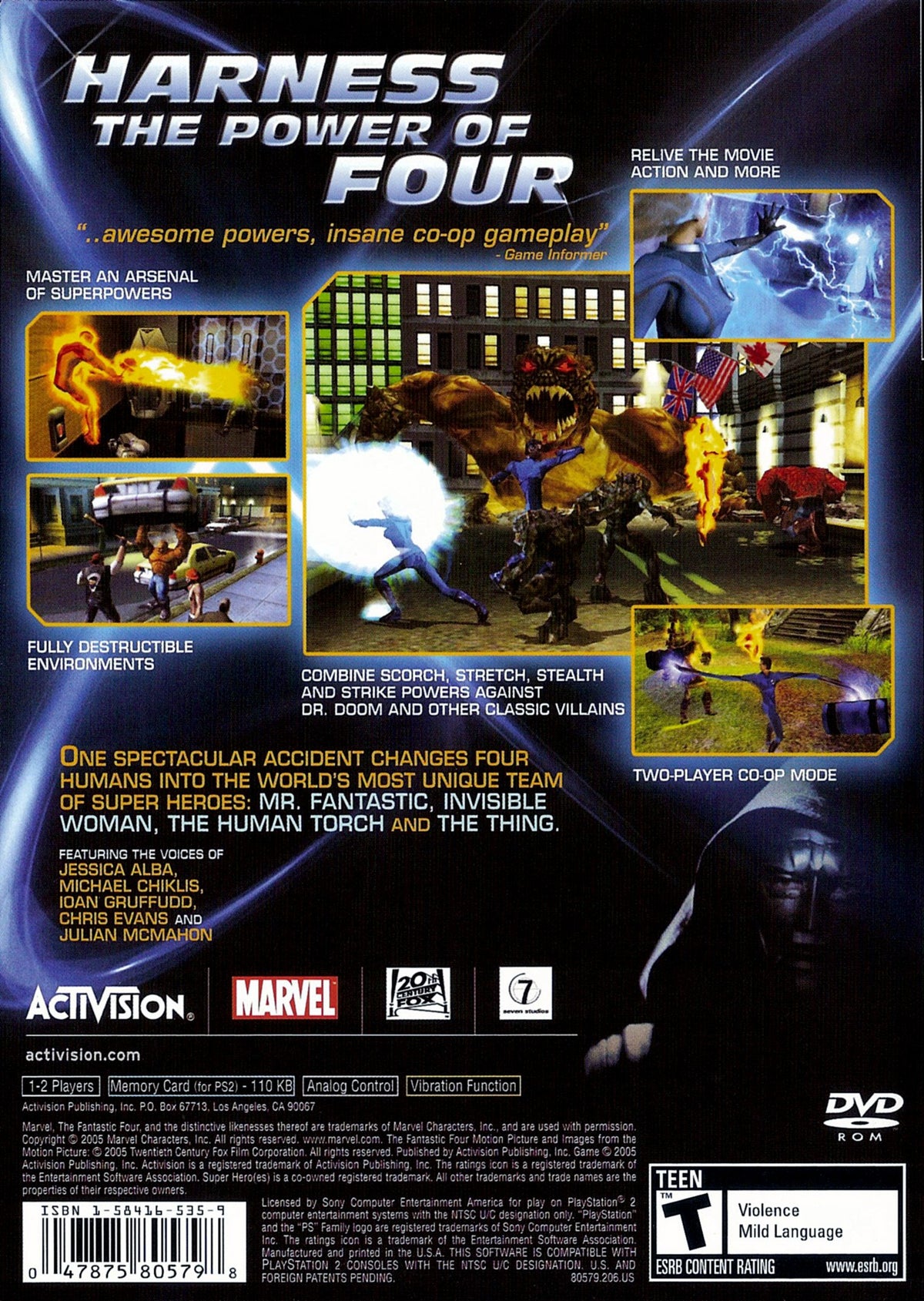 Fantastic 4 - back
