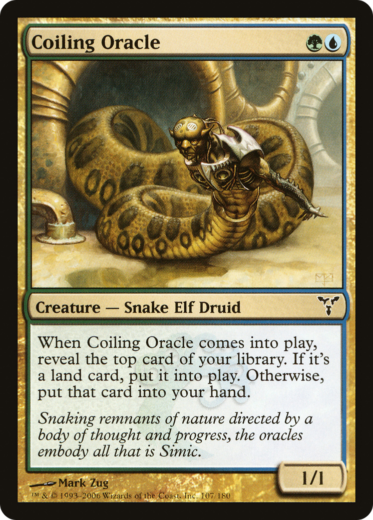 Coiling Oracle (107) - LP - front