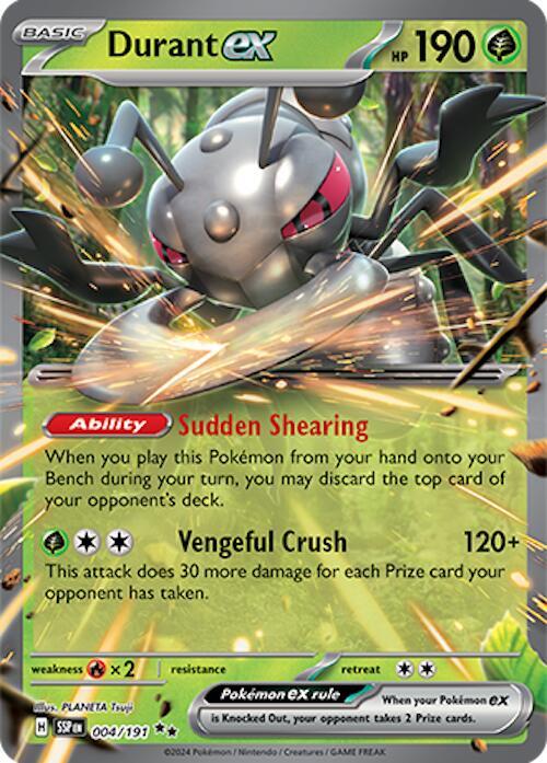 Durant ex - 004/191 (Holofoil) - NM - front